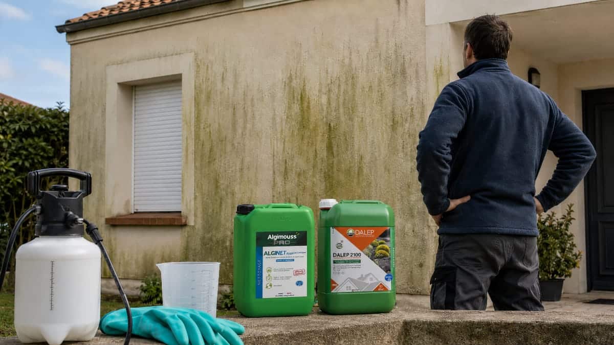 Algimouss ou DALEP : lequel choisir pour traiter une façade ?