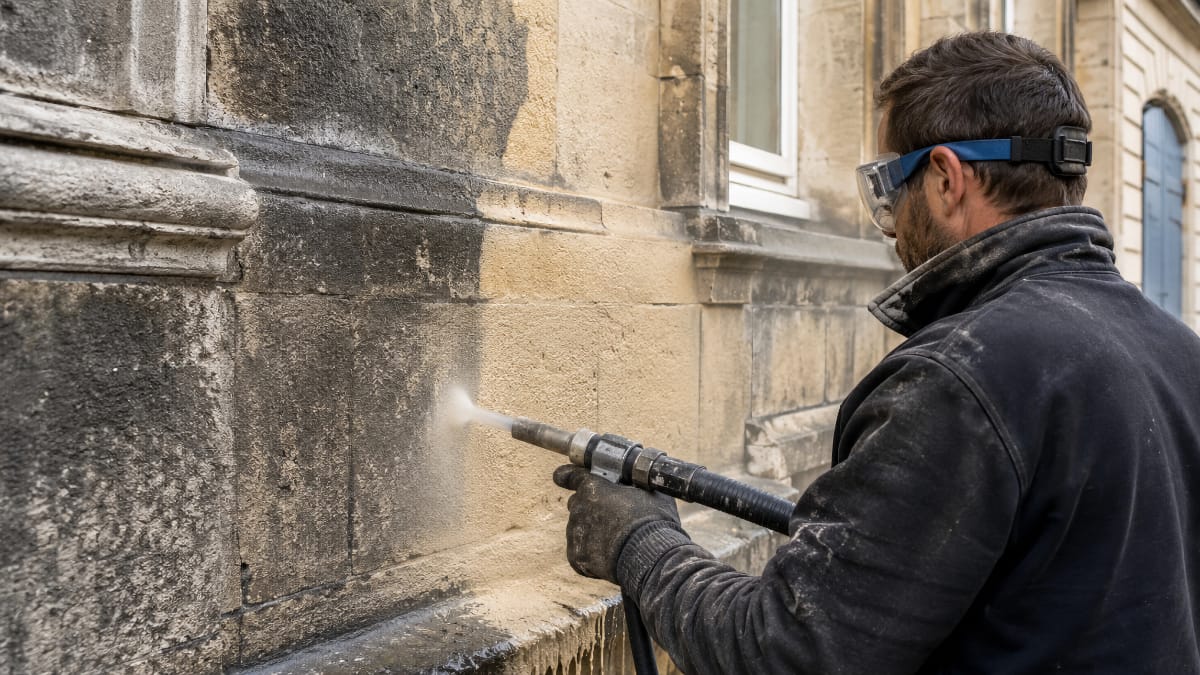 Hydrogommage de façade : une méthode douce, mais pour quels supports ?